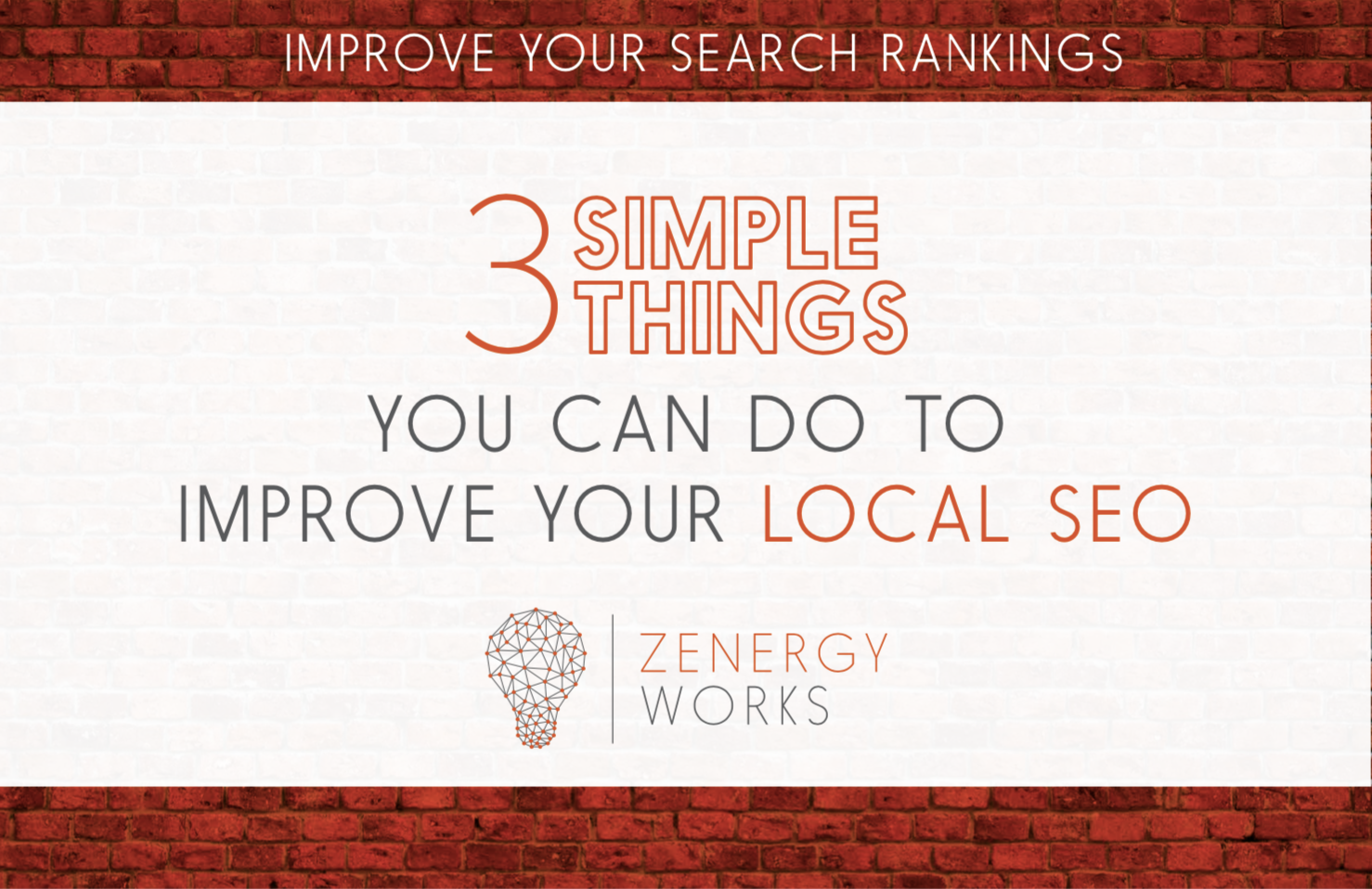 3 Simple Things You Can Do to Improve Your Local SEO