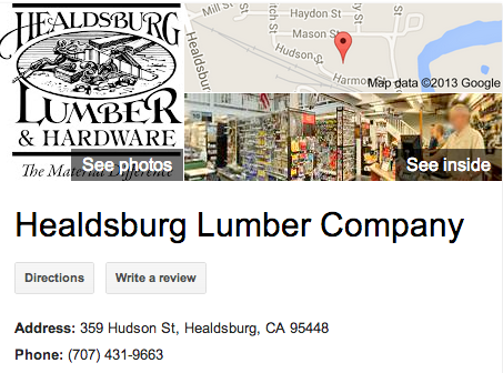 Healdsburg Lumber Company | Google 3D Tour Healdsburg