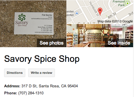 Savory Spice Shop | Google 3D Tour Santa Rosa