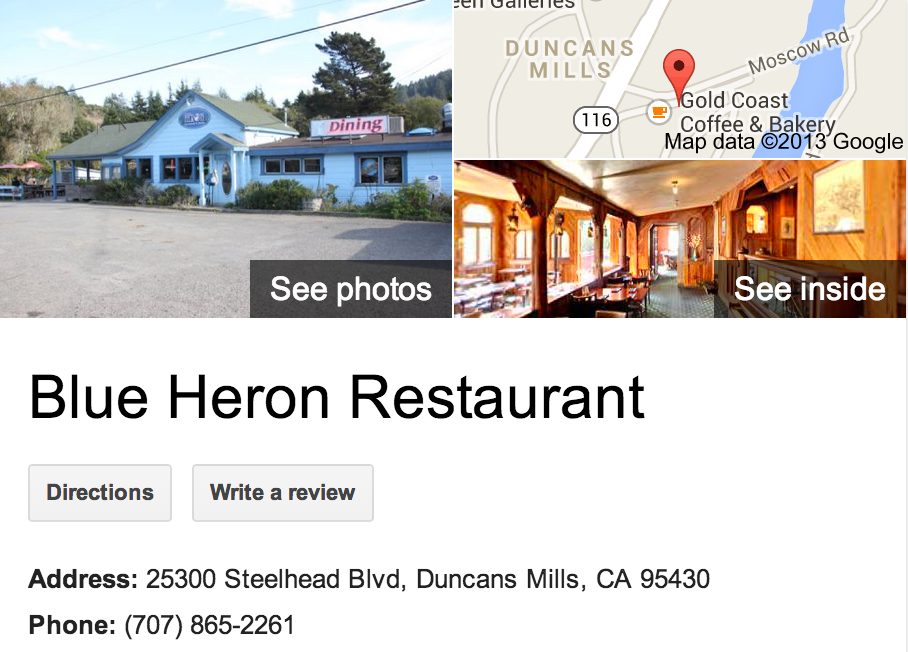 Blue Heron Restaurant