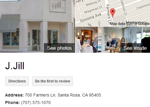 Google Business View for a Women's Clothing Store. Look Inside!