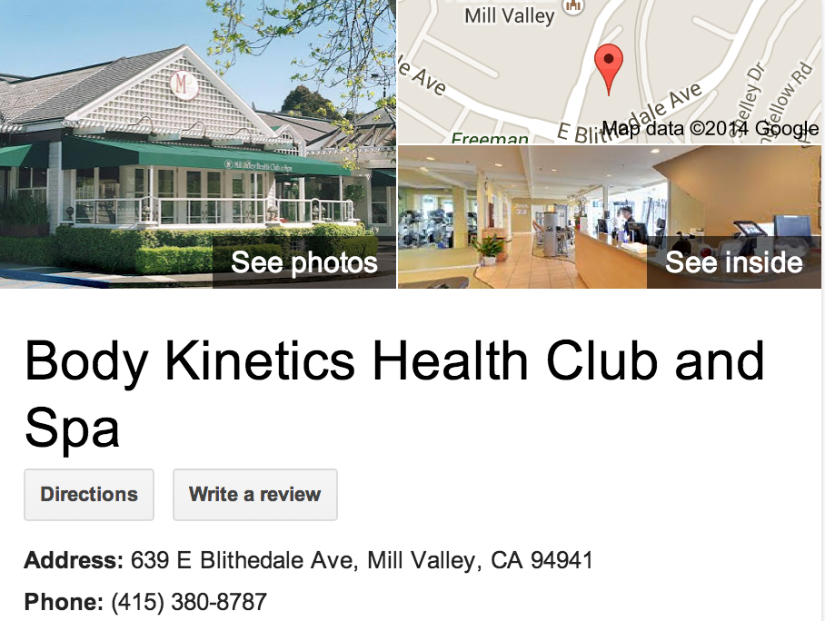 Google Business View for a Health Club. Look Inside!
