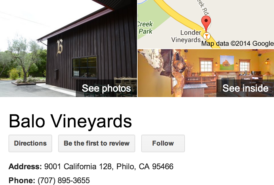 Google Business View for a Winery. Look Inside!