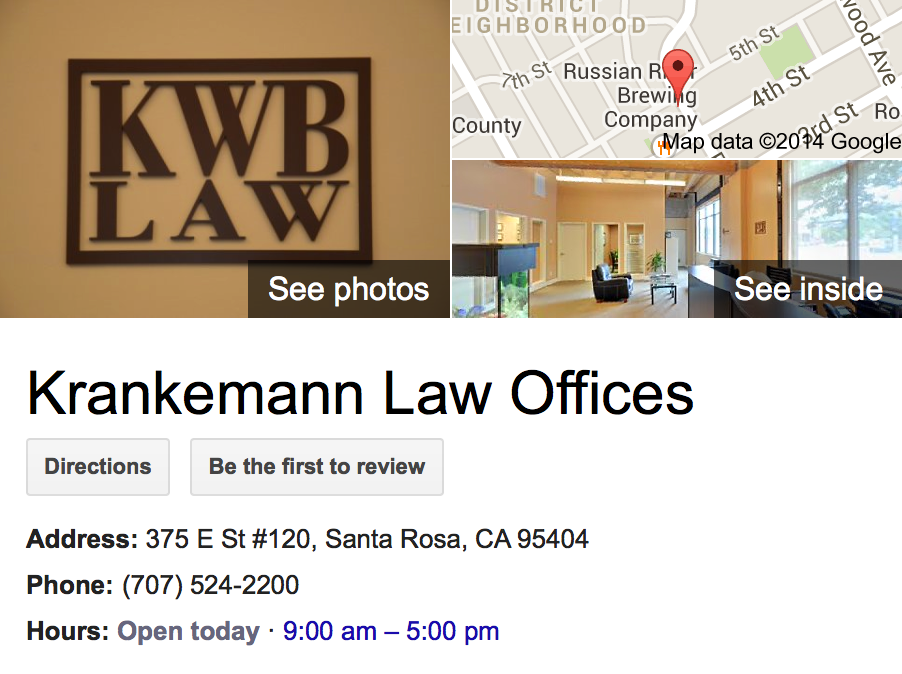 Google Business View for an Attorney.  Look Inside!