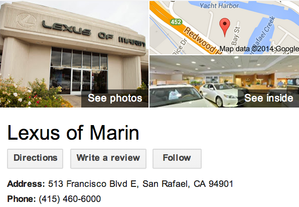 Google Business View for an Auto Body Shop.  Look Inside!