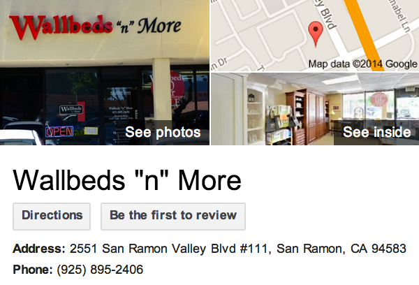 Google Business View for a Bedroom Furniture Store.  Look Inside!