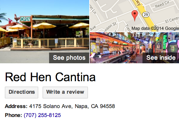 Google Business View for a Mexican Restaurant.  Look Inside!