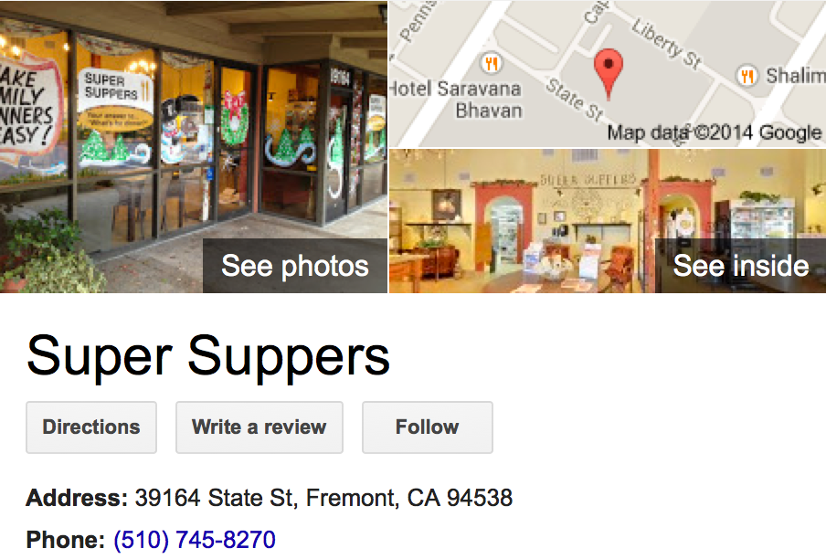 Google Business View for an American Restaurant.  Look Inside!