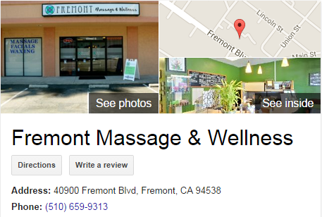 Google Business View for a Massage Therapist. Look Inside!