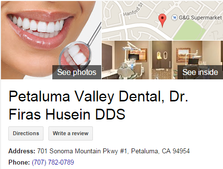 Google Business View for a Dentist. Look Inside!